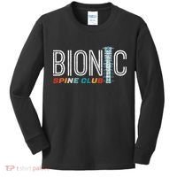 Spinal Fusion Back Spine Surgery Lumbar Recovery Kids Long Sleeve Shirt thumb 0