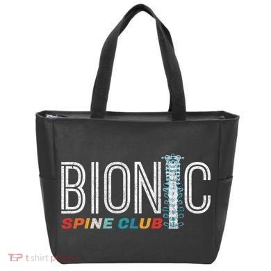 Spinal Fusion Back Spine Surgery Lumbar Recovery Tote Bag