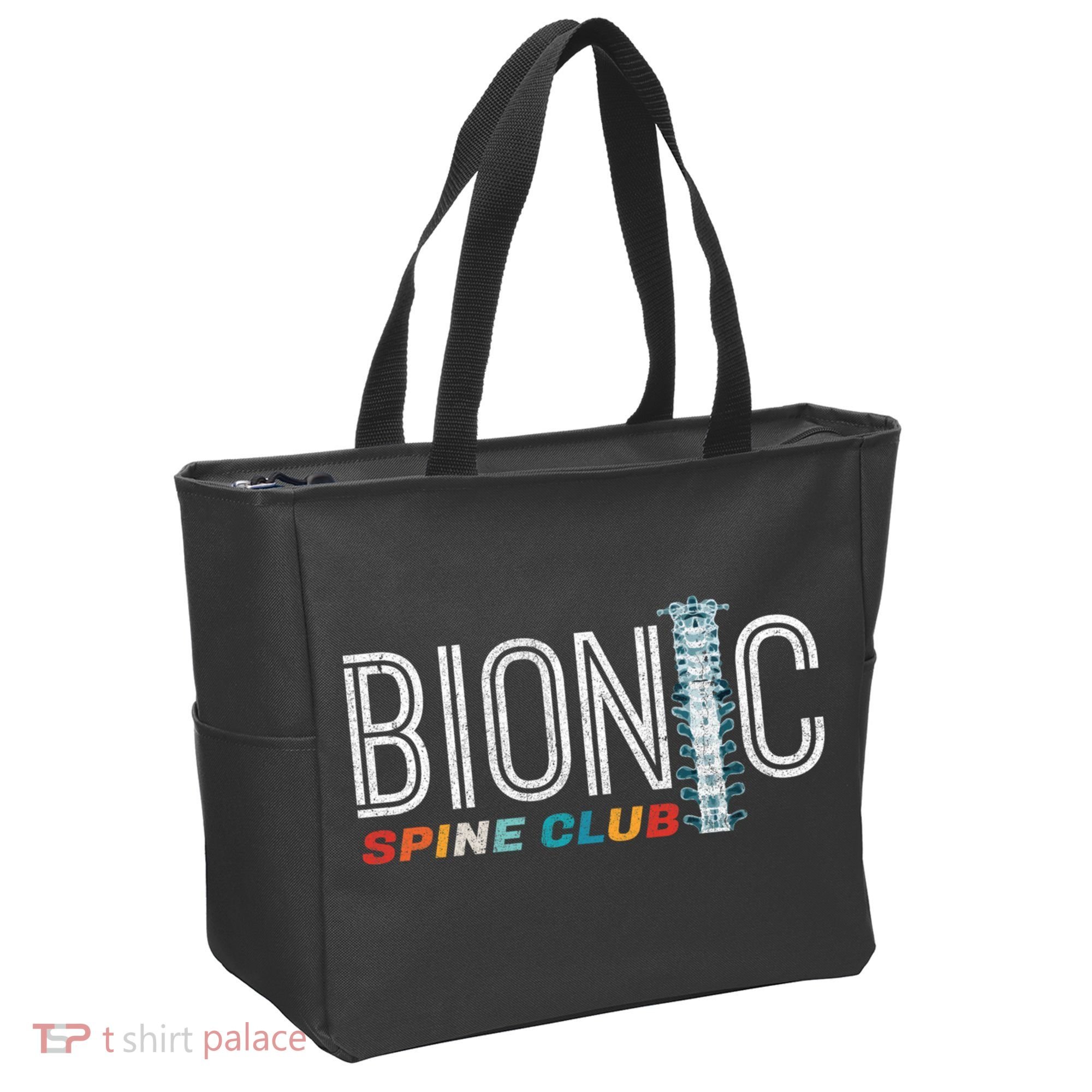 Spinal Fusion Back Spine Surgery Lumbar Recovery Tote Bag