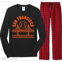 San Francisco Baseball SF California Long Sleeve Pajama Set thumb 0
