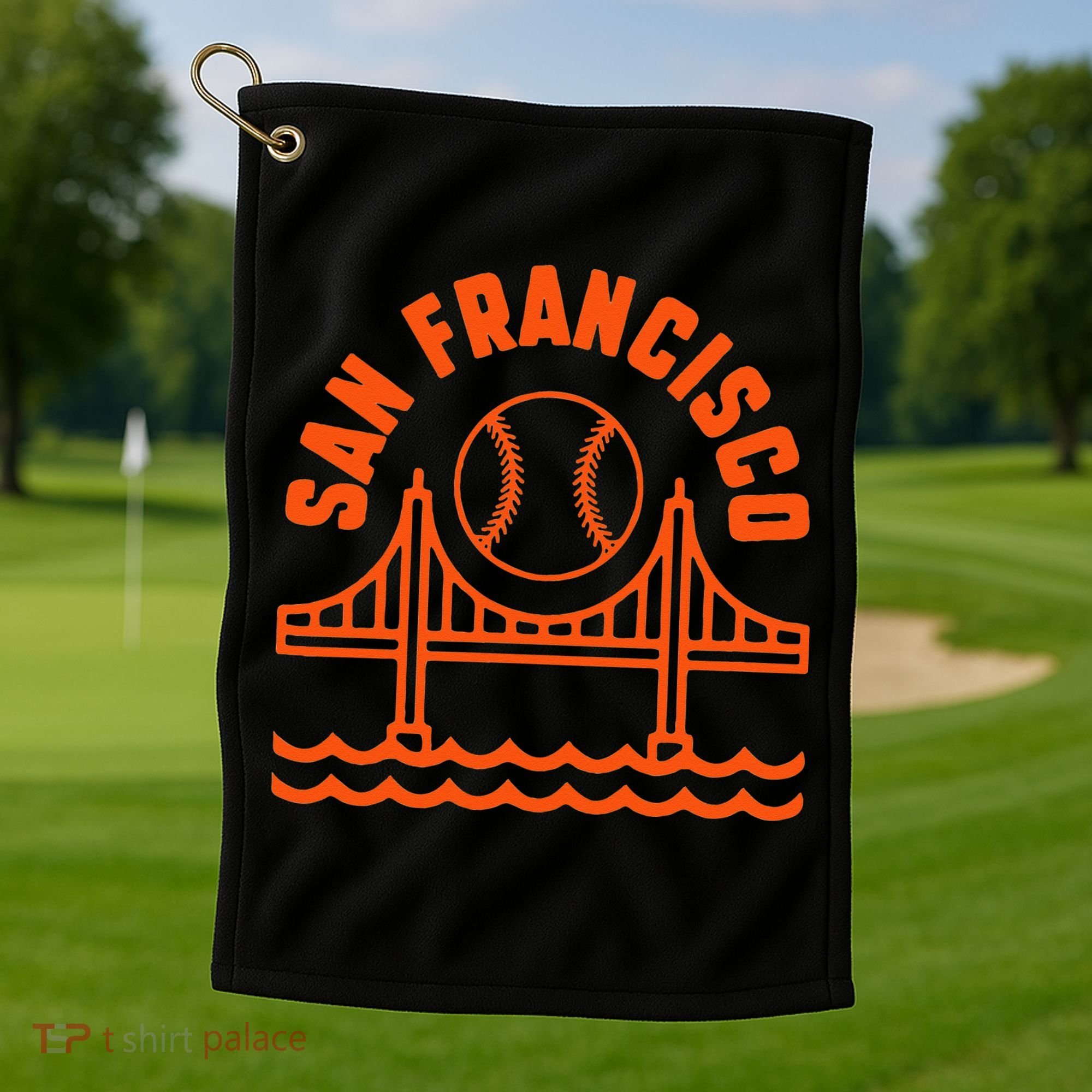 San Francisco Baseball SF California Golf Towel