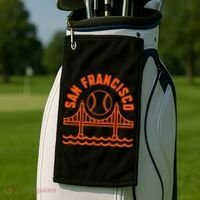 San Francisco Baseball SF California Golf Towel thumb 2