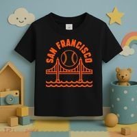 San Francisco Baseball SF California Toddler T-Shirt thumb 3