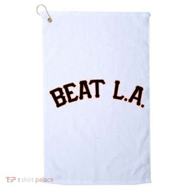 San Francisco Beat L.A. Golf Towel