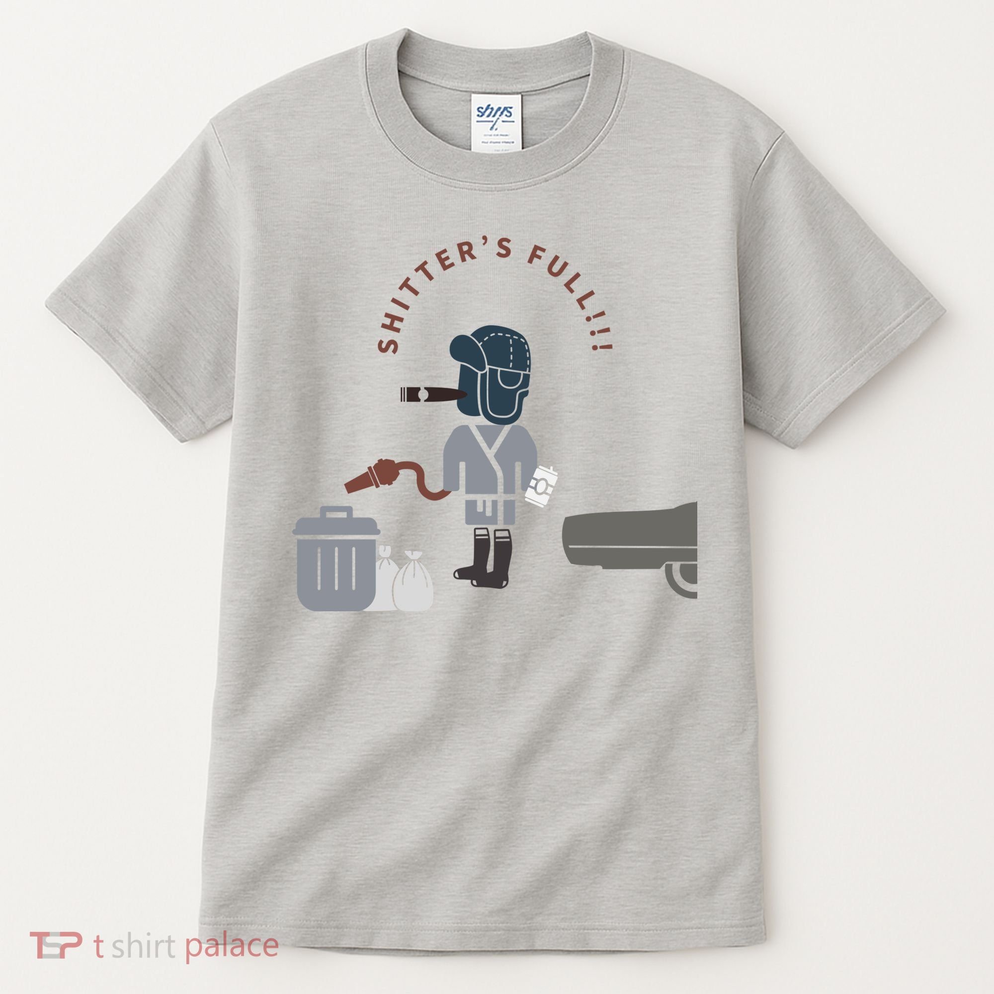 Shitter’s Full!!! Cousin Eddie Tall T-Shirt