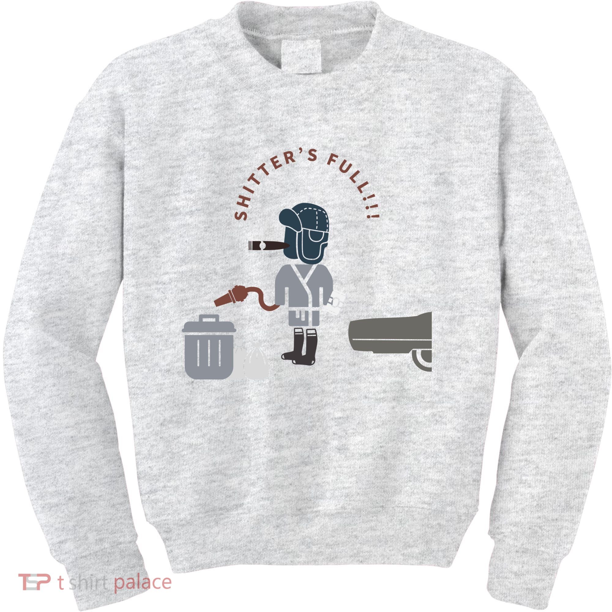 Shitter’s Full!!! Cousin Eddie Kids Sweatshirt