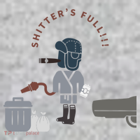 Shitter’s Full!!! Cousin Eddie Kids Sweatshirt thumb 2