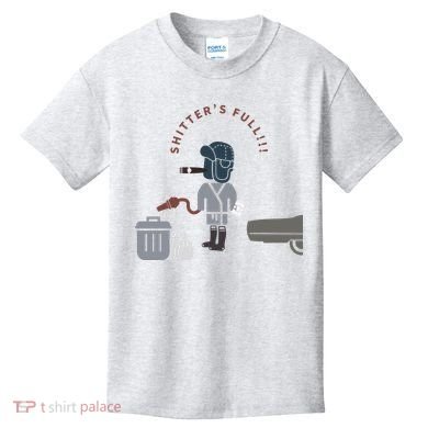 Shitter’s Full!!! Cousin Eddie Kids T-Shirt