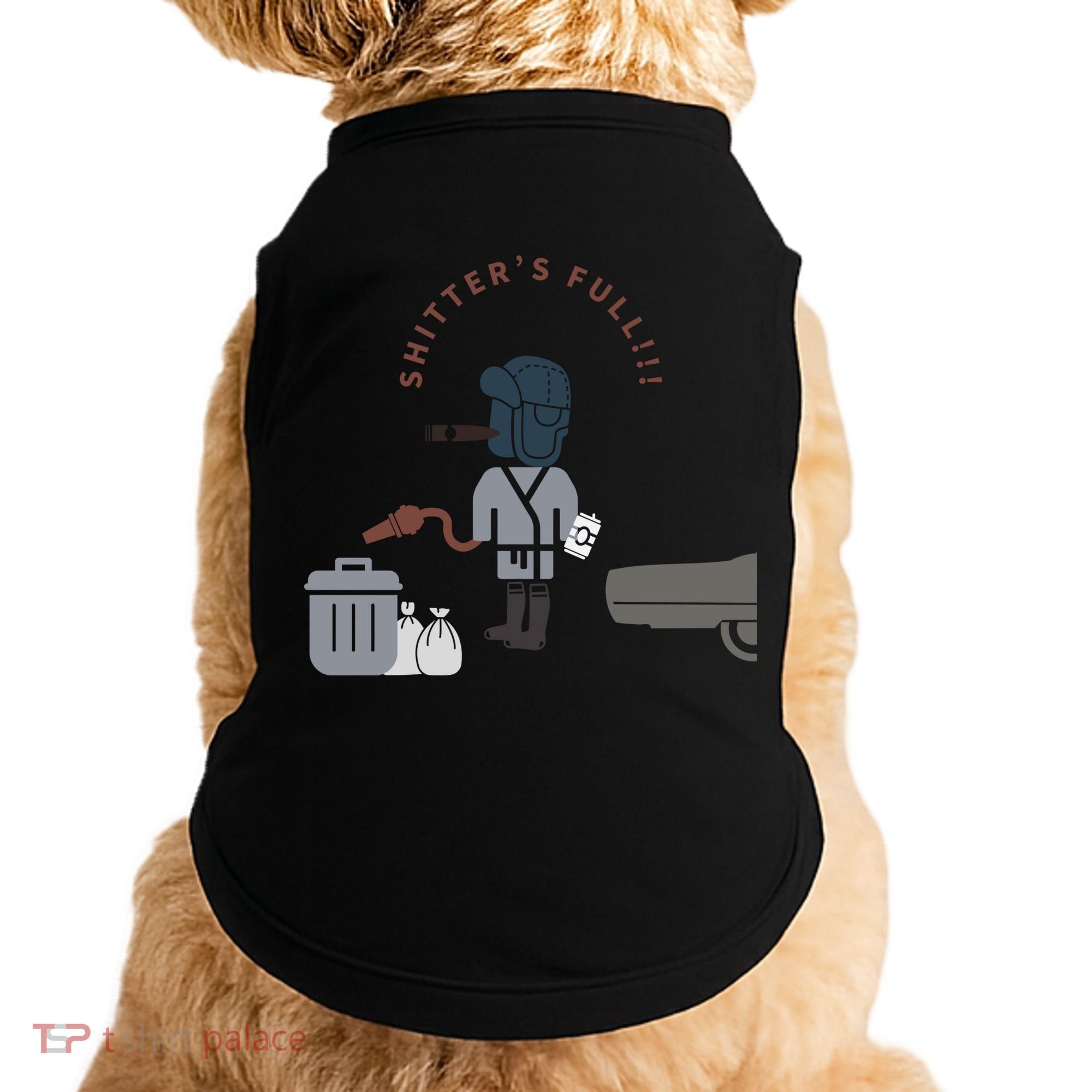 Shitter’s Full!!! Cousin Eddie Doggie Tank