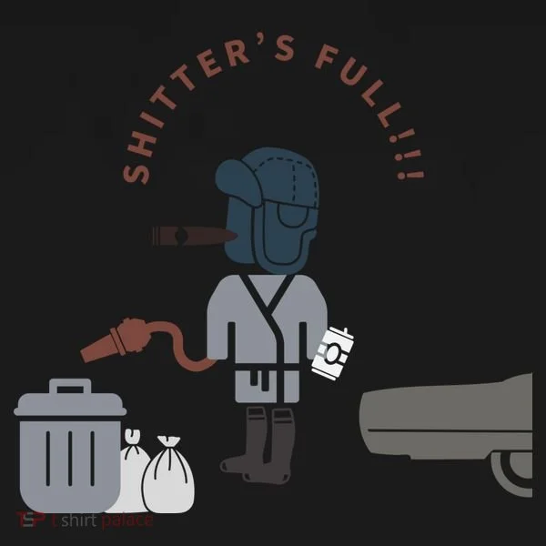 Shitter’s Full!!! Cousin Eddie Doggie Tank