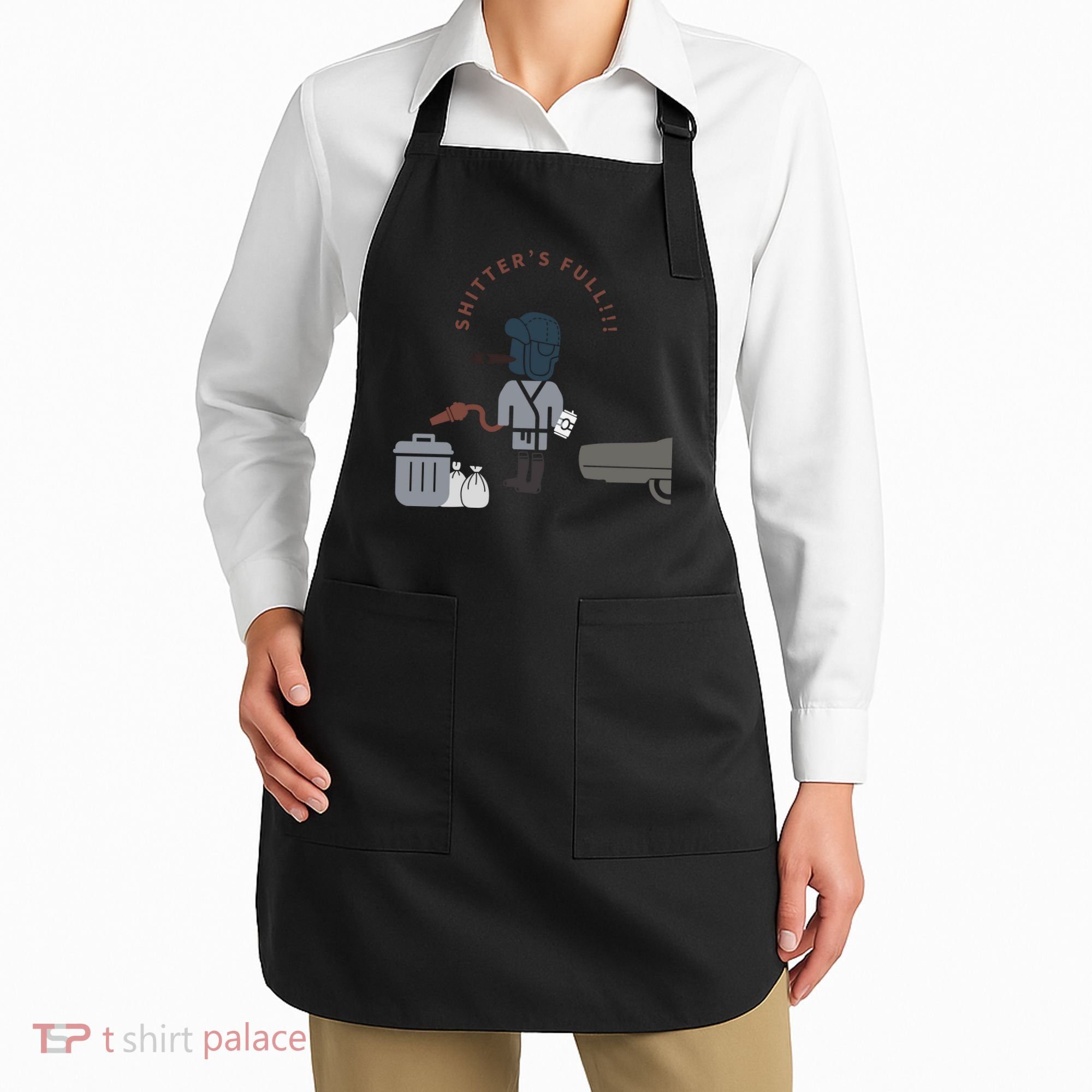 Shitter’s Full!!! Cousin Eddie Apron