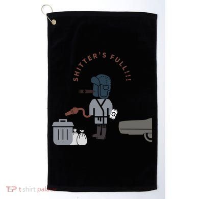 Shitter’s Full!!! Cousin Eddie Golf Towel