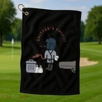 Shitter’s Full!!! Cousin Eddie Golf Towel thumb 1
