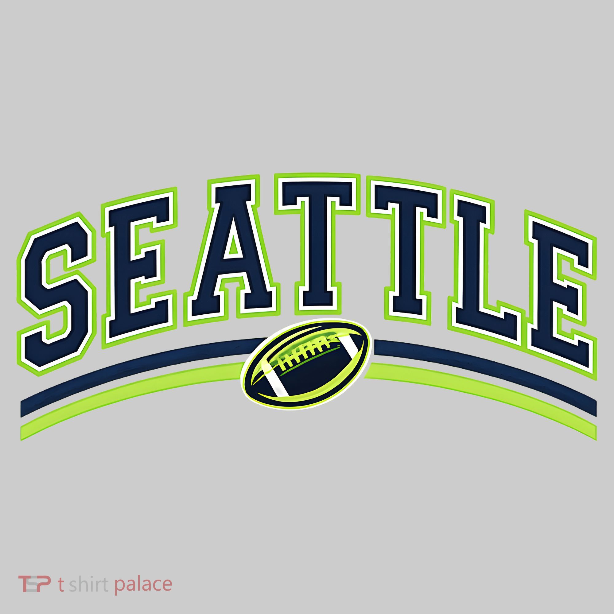 Seattle Football Classic Vintage T-Shirt