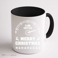Shitters Full Christmas Coffee Mug thumb 1
