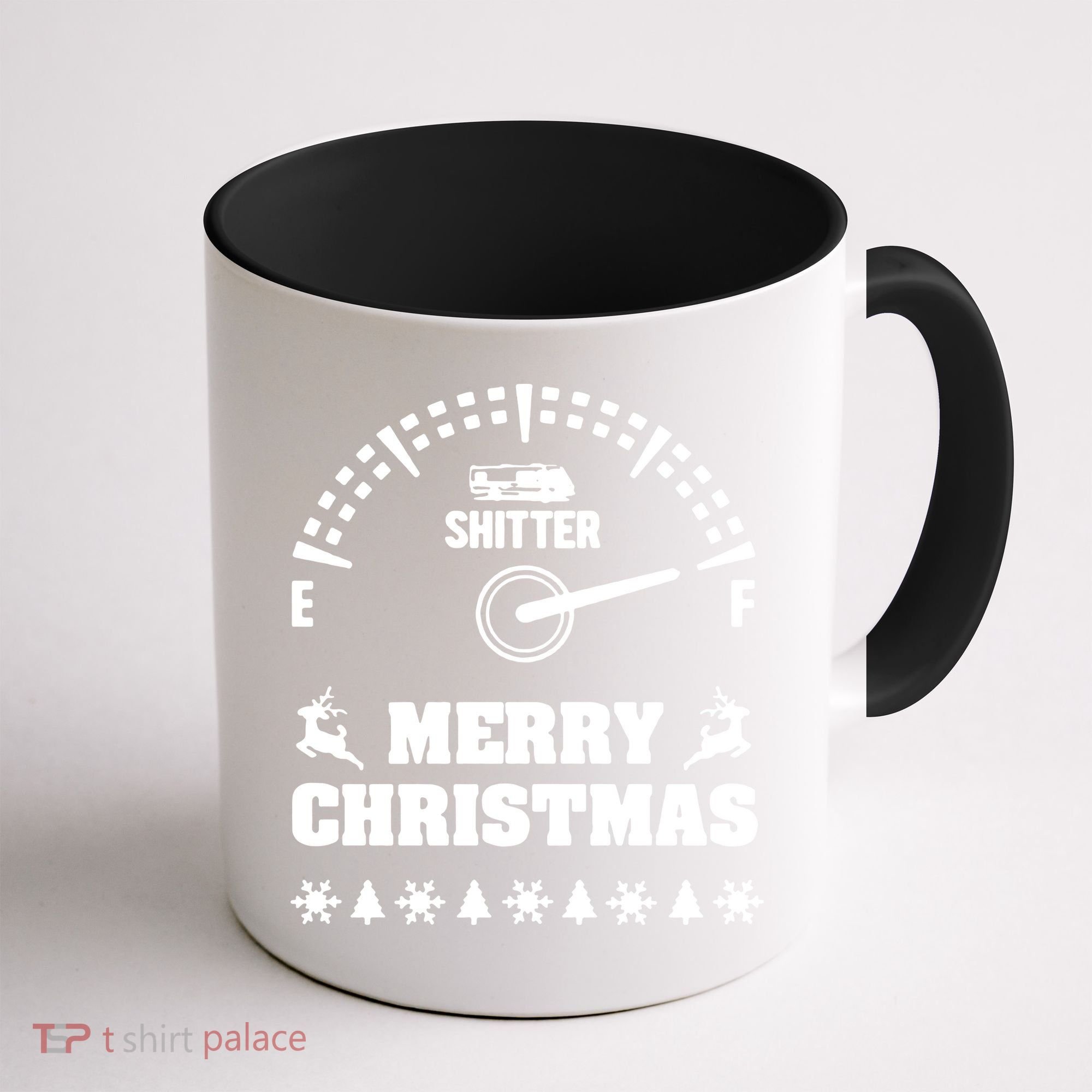 Shitters Full Christmas Coffee Mug