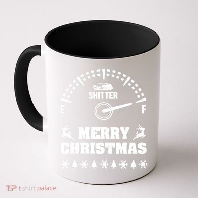 Shitters Full Christmas Coffee Mug
