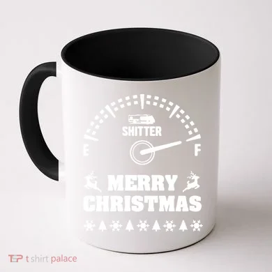 Shitters Full Christmas Coffee Mug