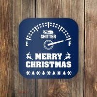 Shitters Full Christmas Coaster thumb 0