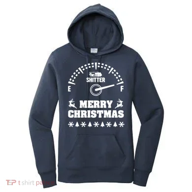 Shitters Full Christmas Women's Hoodie