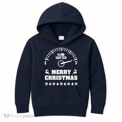 Shitters Full Christmas Kids Hoodie
