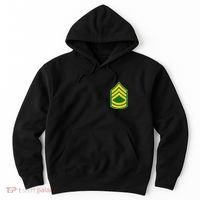 Sergeant First Class Military Badge Hoodie thumb 0