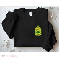 Sergeant First Class Military Badge Sweatshirt thumb 2