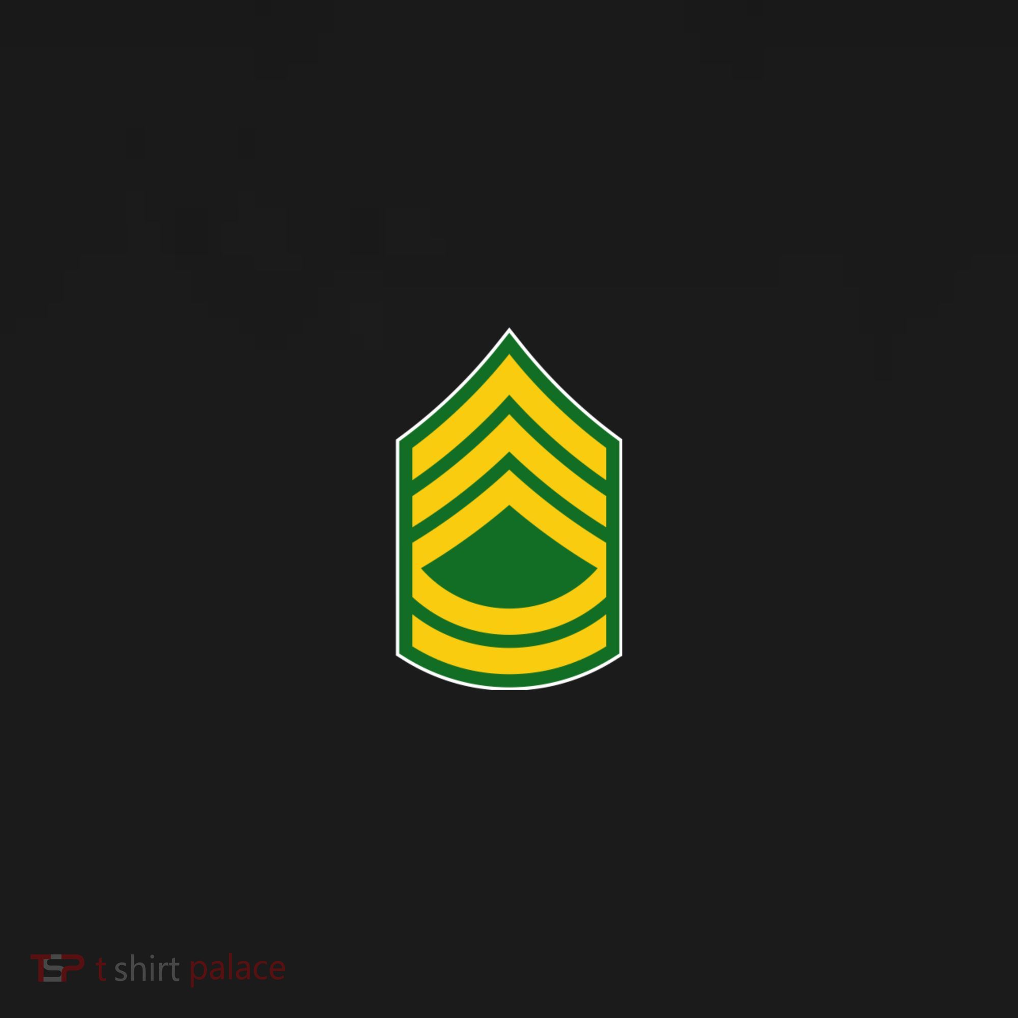 Sergeant First Class Military Badge Sweatshirt