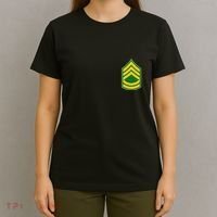 Sergeant First Class Military Badge T-Shirt thumb 4