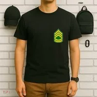 Sergeant First Class Military Badge T-Shirt thumb 6