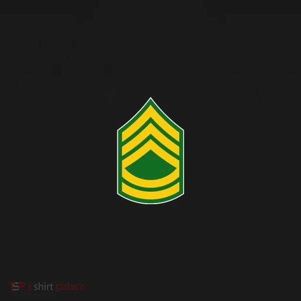 Sergeant First Class Military Badge T-Shirt