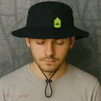Sergeant First Class Military Badge Bucket Hat thumb 2