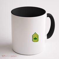 Sergeant First Class Military Badge Coffee Mug thumb 1