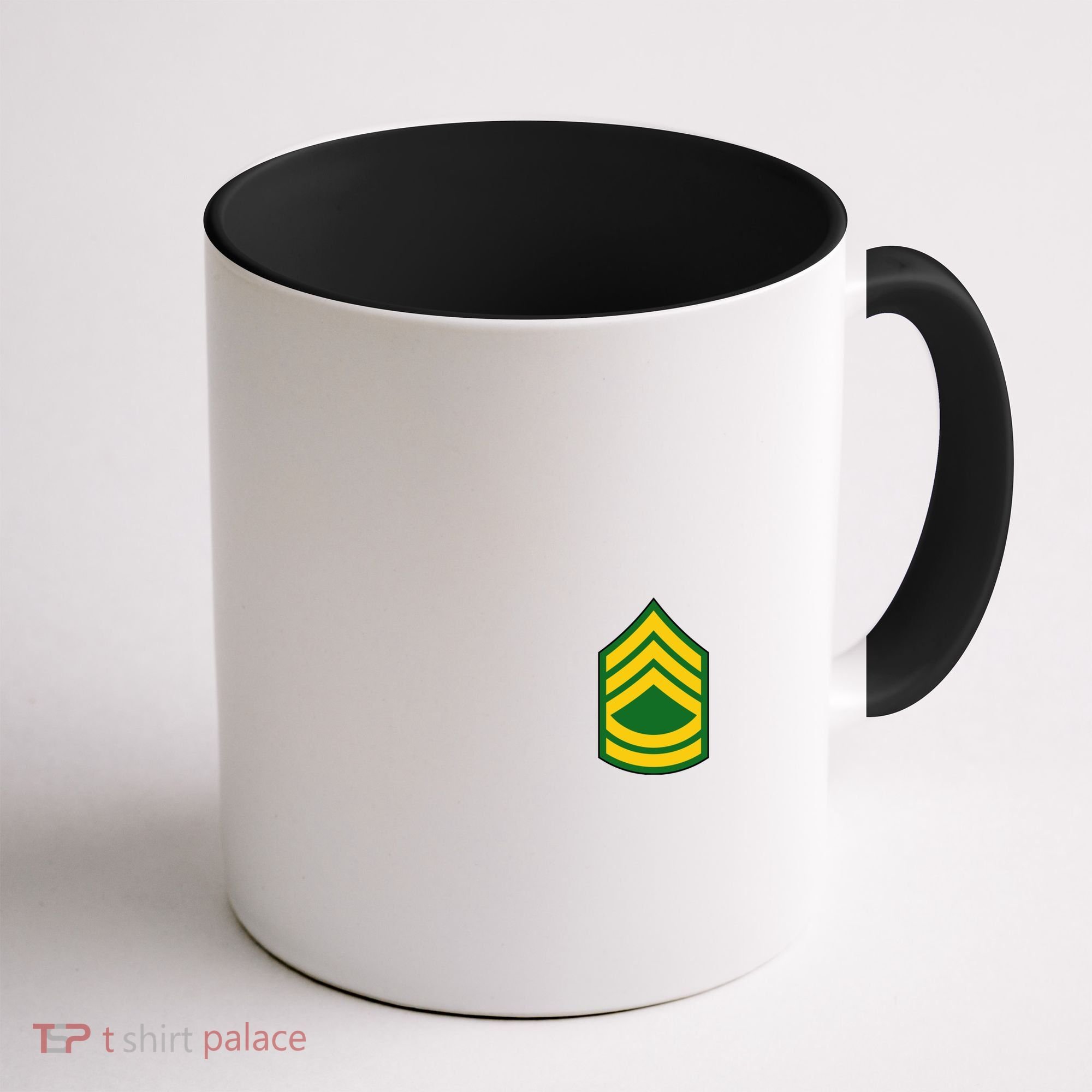 Sergeant First Class Military Badge Coffee Mug