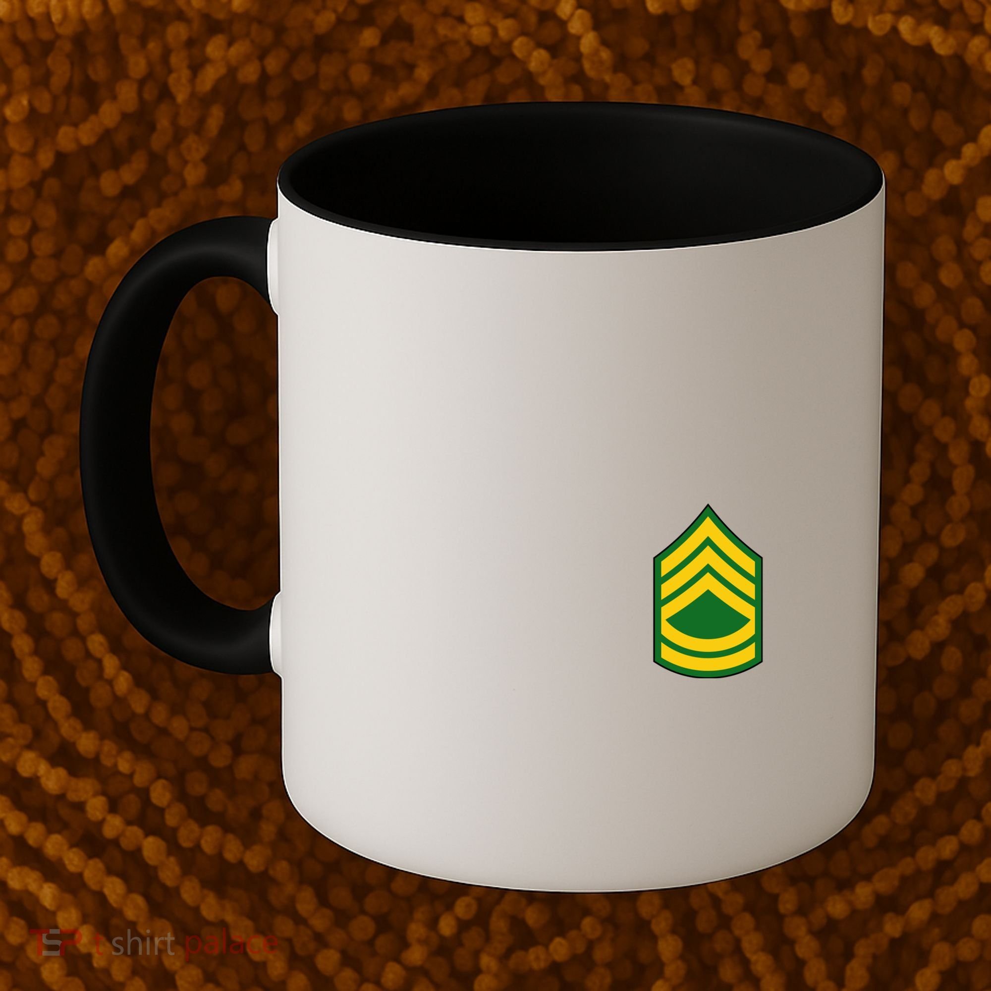 Sergeant First Class Military Badge Coffee Mug