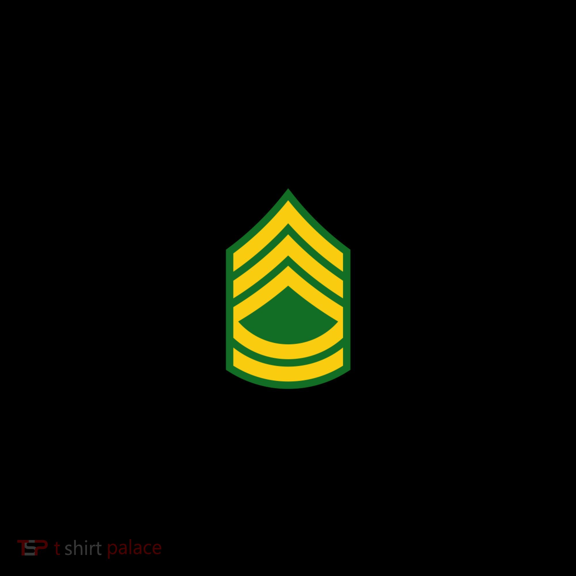 Sergeant First Class Military Badge Coffee Mug
