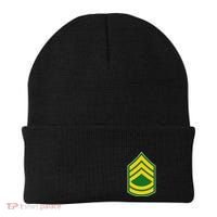 Sergeant First Class Military Badge Beanie thumb 0