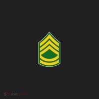 Sergeant First Class Military Badge Beanie thumb 2