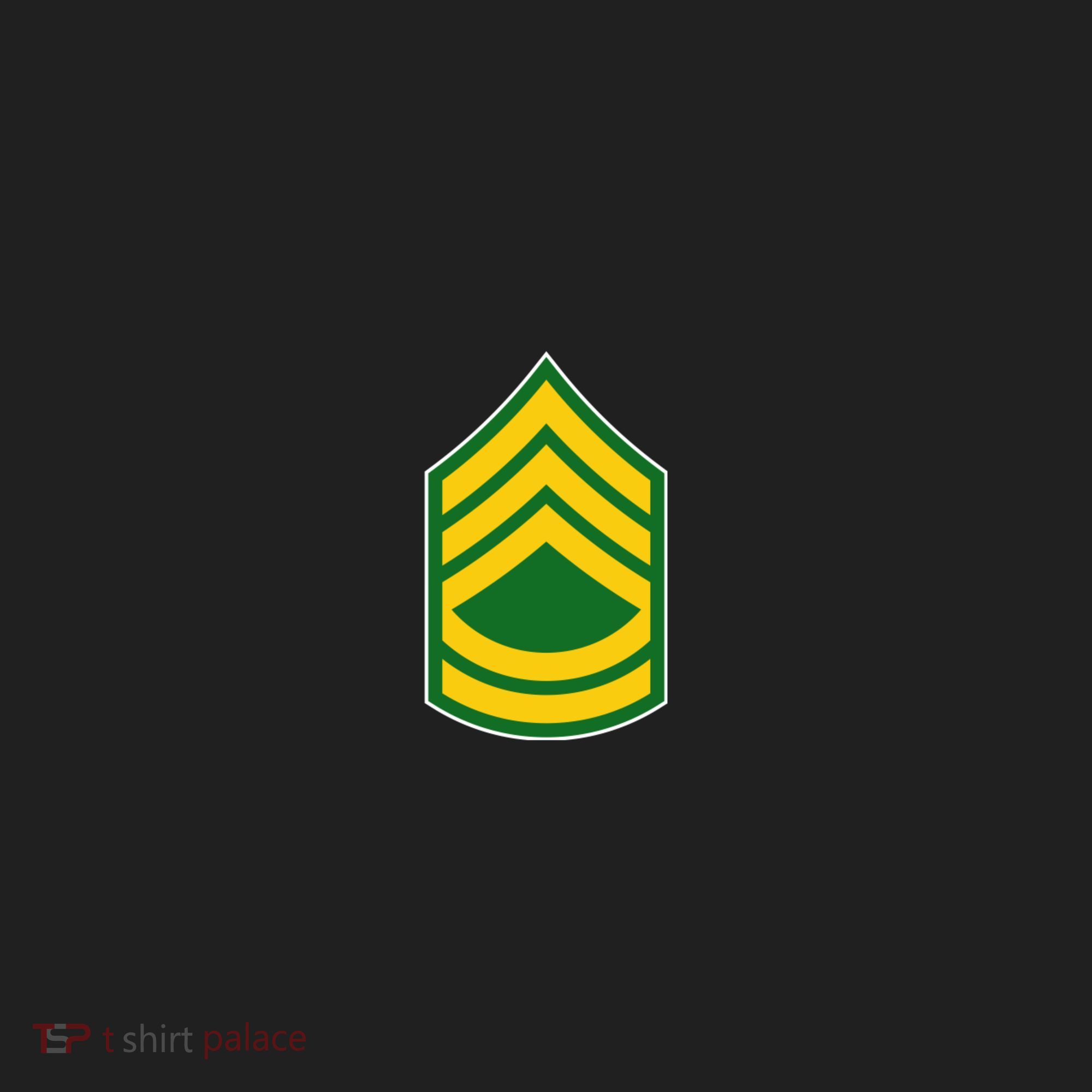 Sergeant First Class Military Badge Beanie