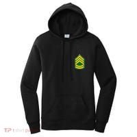 Sergeant First Class Military Badge Women's Hoodie thumb 0