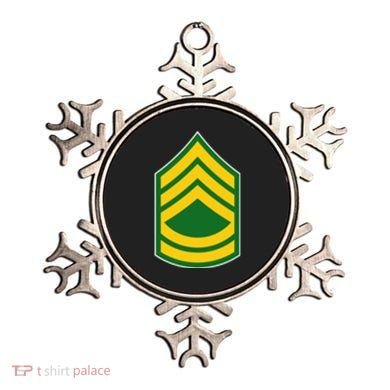 Sergeant First Class Military Badge Ornament