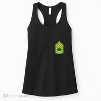 Sergeant First Class Military Badge Women's Tank Top thumb 0