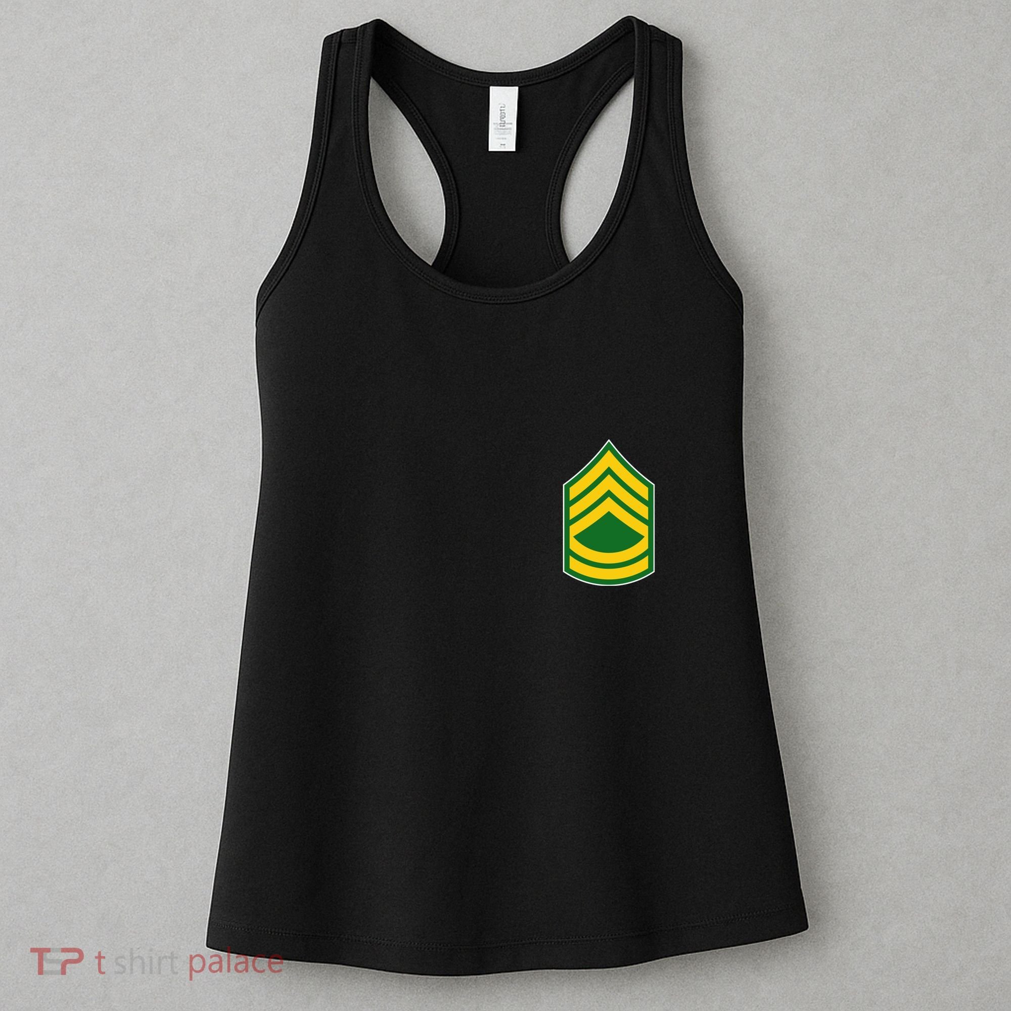 Sergeant First Class Military Badge Women's Tank Top