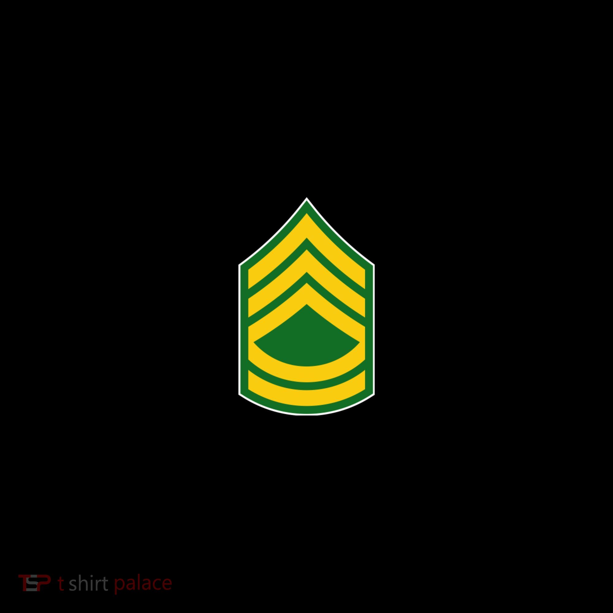 Sergeant First Class Military Badge Tall Hoodie