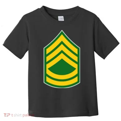 Sergeant First Class Military Badge Toddler T-Shirt