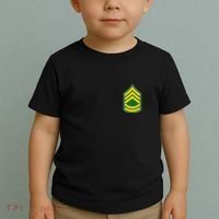 Sergeant First Class Military Badge Toddler T-Shirt thumb 2