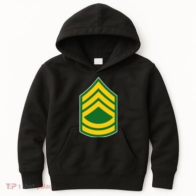 Sergeant First Class Military Badge Kids Hoodie