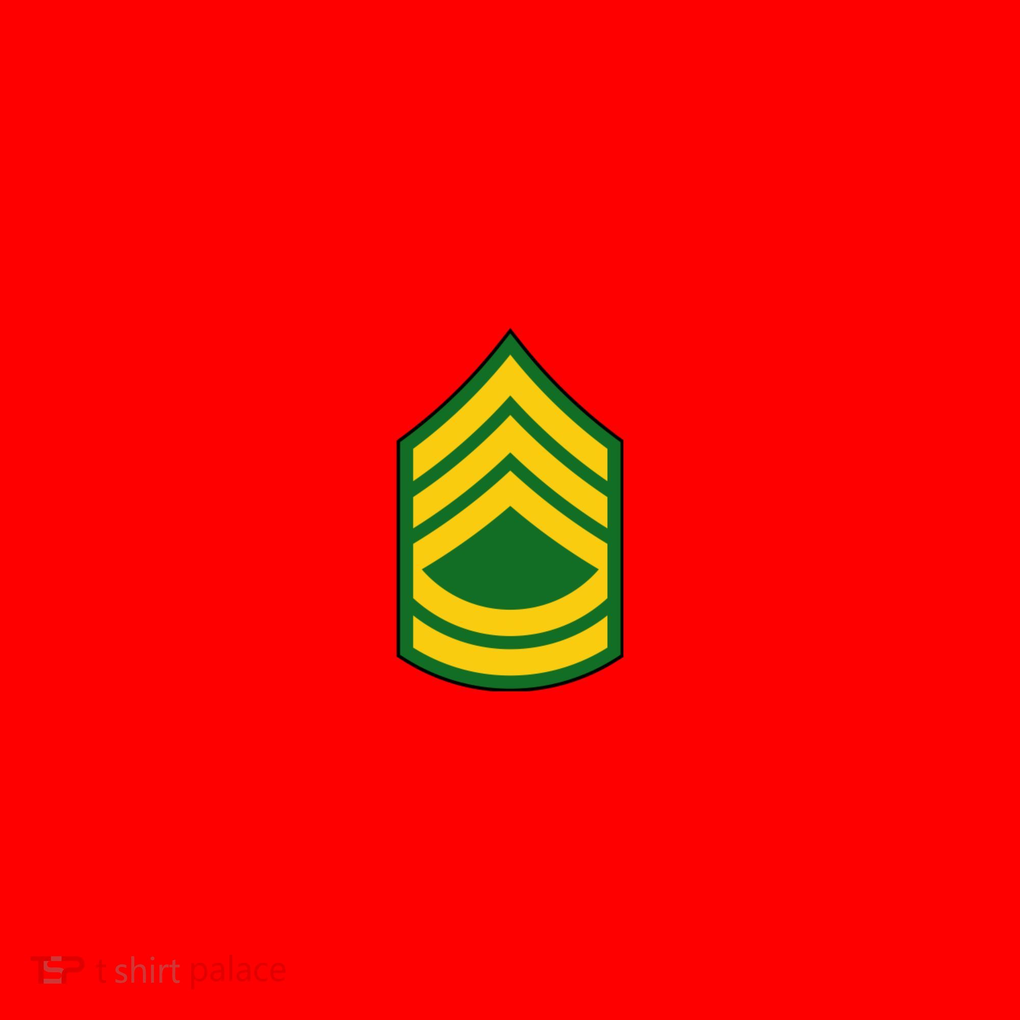 Sergeant First Class Military Badge Santa Hat