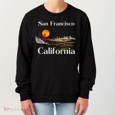 San Francisco California Cityscape Women's Sweatshirt
