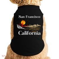 San Francisco California Cityscape Doggie Tank thumb 0